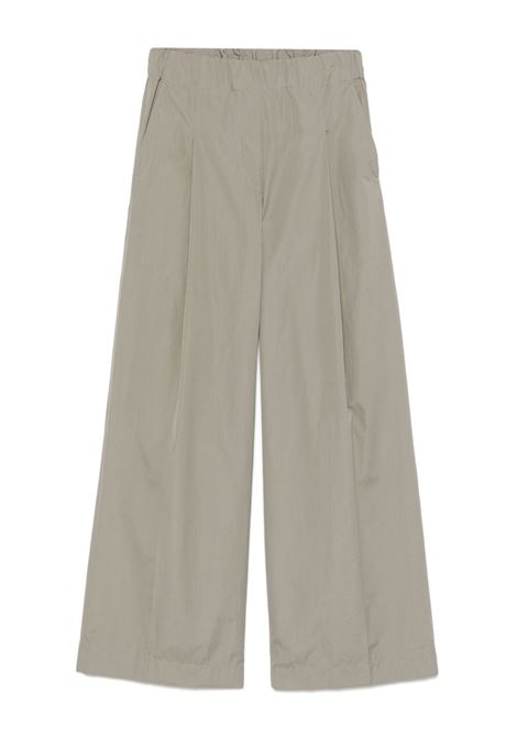 Grey pleat-detailed trousers Dries van noten - women DRIES VAN NOTEN | 2510109091374801
